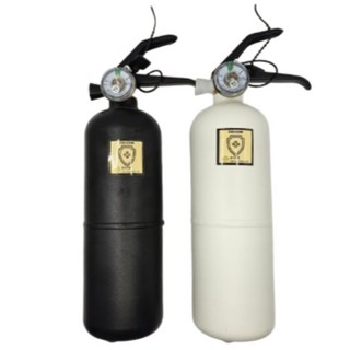 차량용소화기 KFI 국가검증 캠핑 가정용 휴대용 co2소화기 1kg KP-24154, 1개, 블랙, 700g