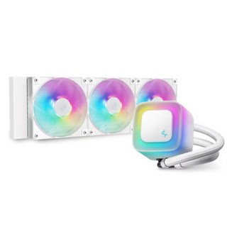딥쿨 DEEPCOOL LE360 V2 ARGB 수냉 CPU 쿨러 (화이트), 화이트, 1개, LE360 V2 ARG