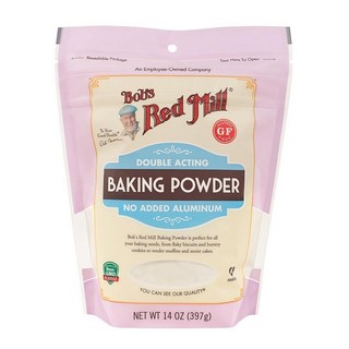 Bob's Red Mill 베이킹 파우더 396.9g14온스 1팩 258201, 없음, 1) 14 Ounce (Pack of 1)
