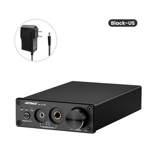 AIYIMA A5 PRO 헤드폰 앰프 USB DAC 24BIT 192KHz HIFI 디코더 오디오 인터페이스 디지털 광동축 PC USB 컨버터, US 플러그가 있는 디코더