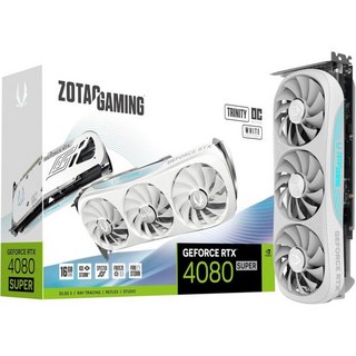 ZOTAC 게이밍 지포스 RTX 4080 슈퍼 트리니티 OC 화이트 에디션