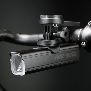 윈드라이더 1000루멘 듀얼거치 자전거 라이트, 1개, 단일