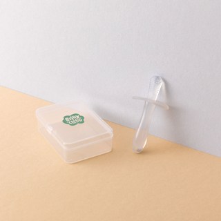 베이비클라우드 신생아 아기 실리콘 스스로치솔, 1개, 1개입