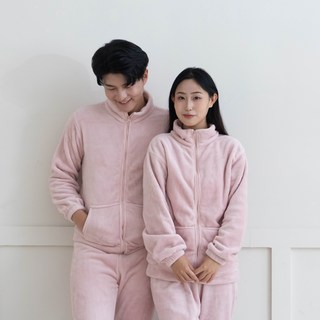 미다룸 남녀공용 극세사 수면잠옷 세트