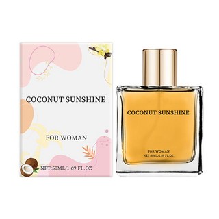 50ML 라이트 바닐라 코코넛 향수 신선한 빛 지속 t 우아한 매력적인 여성, 01 A, 01 CN