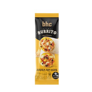BHC 닭가슴살 리치치즈치킨 브리또, 10개, 125g