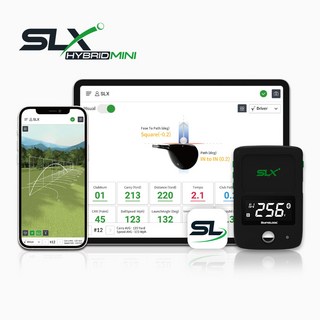 SLX 골프스윙분석기 (SLX-H2 화이트) / 스피드 거리측정기 / 초소형 론치모니터 / 골프스윙분석기 / 골프스윙측정기 / 자석거치대 포함, 1개, 화이트
