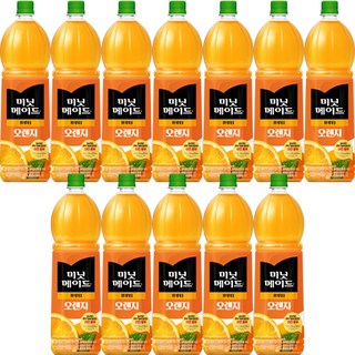 미닛메이드 오렌지, 1.5L, 12개