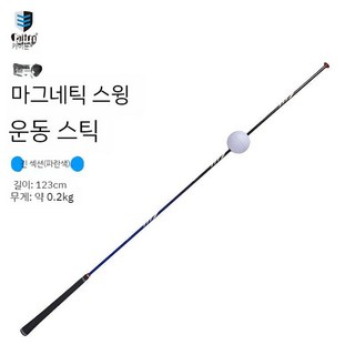 골프스윙보조기 팔 회전 정렬 비거리 분석기 휴대용 퍼팅 장비 클럽 어깨 골퍼, D. 블루-드라이버길이1.23m