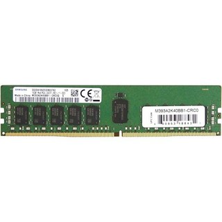 컴퓨터 메모리 RAM 램 Wintec DDR4 16GB 2400MHz PC419200 CL17 ECC 등록형 1Rx4 1.2V 288핀 DIMM 16 M393A2K40BB1CR, 1개