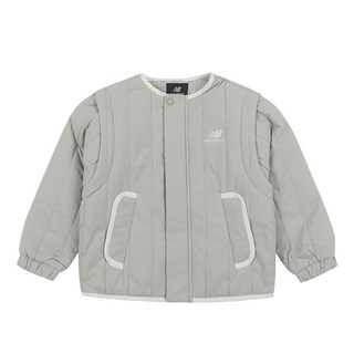 뉴발란스 키즈 소매 탈착 퀼팅 점퍼