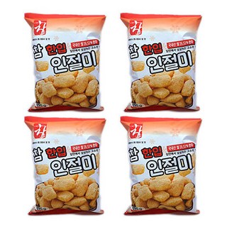 싱싱 참한입인절미 115g 콩고물과자, 4개