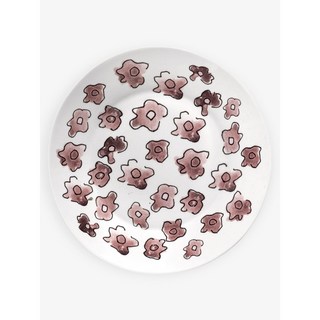 마르니 접시 Serax x Marni Viola Prugna flower-motif bone-china deep plate 22cm set of two, 2개