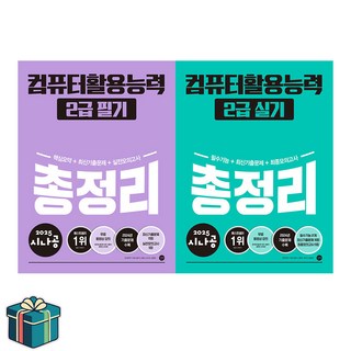 2025 시나공 컴퓨터활용능력 2급 필기+실기 총정리 세트