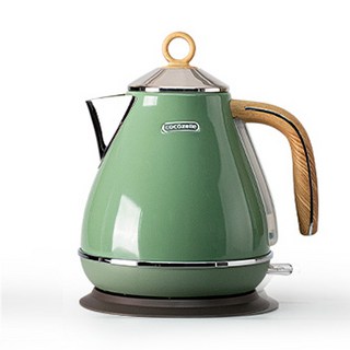 1.7L 대용량 전기 티포트 무선 주전자 커피 포트, 그린, 코코젤리 홈스마트 캔디케틀 III