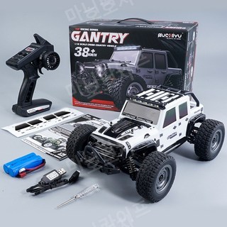 RC카 입문용 LED 1:16 EBOYU 16103 화이트 RC카