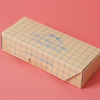 모눈베이지 휘낭시에상자, 10개, Ivory