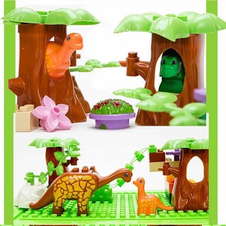 공룡 장난감 블록 놀이 세트 40PCS, 1