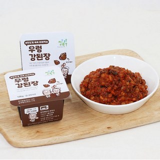 간편 우렁 강된장 냉동 비빔양념 국산원료, 3개, 120g