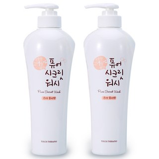 과일나라 터치테라피 퓨어 시크릿워시 여성청결제 500ml X2개, 03_플로럴향 500ml X2개, 2개