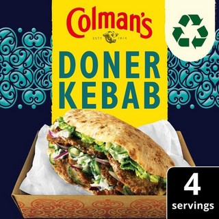 Colman's Big Night In Doner Kebab 콜만 빅 나이트 도너 케밥 38g 3개
