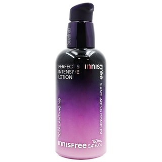 INNISFREE 九重完美青春再生活膚乳 160ml, 溫和低刺激親膚配方, 蘊含濟州靈草, 絲滑牛奶質感乳液, 持續滋潤肌膚, 1瓶
