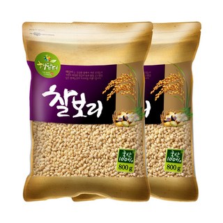 현대농산 국산 찰보리 1.6kg