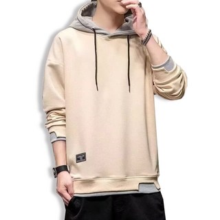 ANYOU 남자 후드 입체 후드 맨투맨 후드티 헐렁하다 맨투맨 데일리