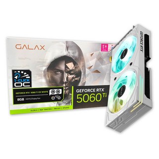 갤럭시 GALAX 지포스 RTX 5060 Ti EX WHITE OC D7 8GB 그래픽카드