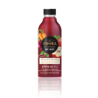 서울우유 아침에주스 블랙라벨 ABC 주스, 750ml, 12개