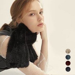 루나코어스 밍크 니팅 머플러 L_MLG2AC10020 상품 이미지