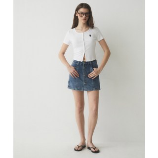 후아유 WHO.A.U 셀럽픽 Denim Skirt Pants WHTJE2556F 70797