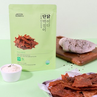 자연공유 닭가슴살 칩 단백질이 닭이다 랜치맛, 30g, 10개