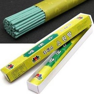 연꽃 소원향 1갑 (제사향 제수용 차례 선향 분향 향불, 1개