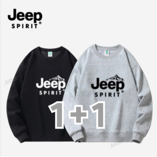 JEEP SPIRIT 지프 남자 여자 맨투맨 오버핏 긴팔 티셔츠 긴팔티 트레이닝 츄리닝 상품 이미지