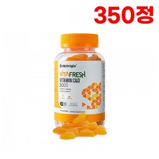 엔젯오리진 비타프레쉬 비타민 C&D 3000, 350정, 1세트