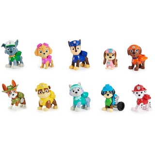 Paw Patrol 10주년 기념일 All Paws On Deck 장난감 피규어 선물 팩 수집용 액션 10개 만 3세 이상 아동용 166125, Lookout Tower Playset (Retail