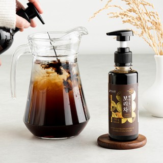 맛있는 보리차 진액 290g 1개 물만 있으면 집 회사 사무실 야외 어디서든 간편하게 짜먹는 가성비 보리차