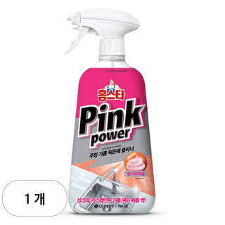 홈스타 핑크파워 주방 기름 찌든때 클리너, 750ml, 1개