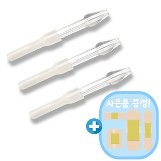 노시부 한일 콧물흡입기 호환팁 2호 3개 석션팁(만4세~만8세이하) 일회용밴드 사은품증정 4매, 1개
