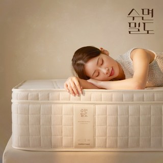 [수면밀도] 허리 디스크 환자가 만든 코어 릴랙스 매트리스 미디엄 하드, 28cm, 베이지