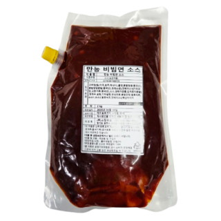 만능 비빔면 소스 2kg 냉면 쫄면 비빔장, 1개