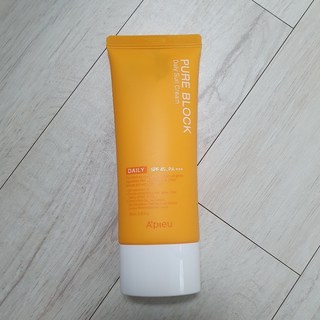 어퓨 퓨어 블록 내추럴 데일리 선크림 SPF45 PA+++, 100ml, 2개