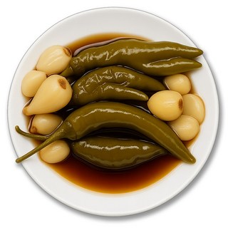 1+1 매콤 새콤한 청양고추 알마늘 절임 장아찌 간편 반찬, 2개, 1kg