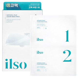 일소 네추럴 마일드 클리어 노우즈팩 바이오셀룰로오즈, 5개입, 1개
