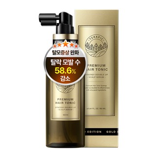 테라픽 프리미엄 헤어토닉 시너지 더블 업 160ml, 1개