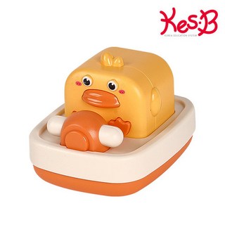 [캐스B] 목욕놀이 택 1 네이처 펭귄 물레방아 리보트 개구리보트 거북이수영 아기 물놀이장난감, 오리보트, 1개