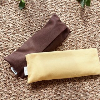 [온기] 눈찜질팩 냉온열겸용 팥찜질 곡물 황토 4종 천연충전재 (커버포함) 1+1, 1세트