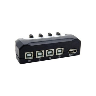 Coms USB 수동 선택기 4:1 [UM41BA] LC055-1, 1개