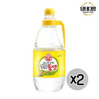 오뚜기 옛날 물엿 2.45kg, 2개
